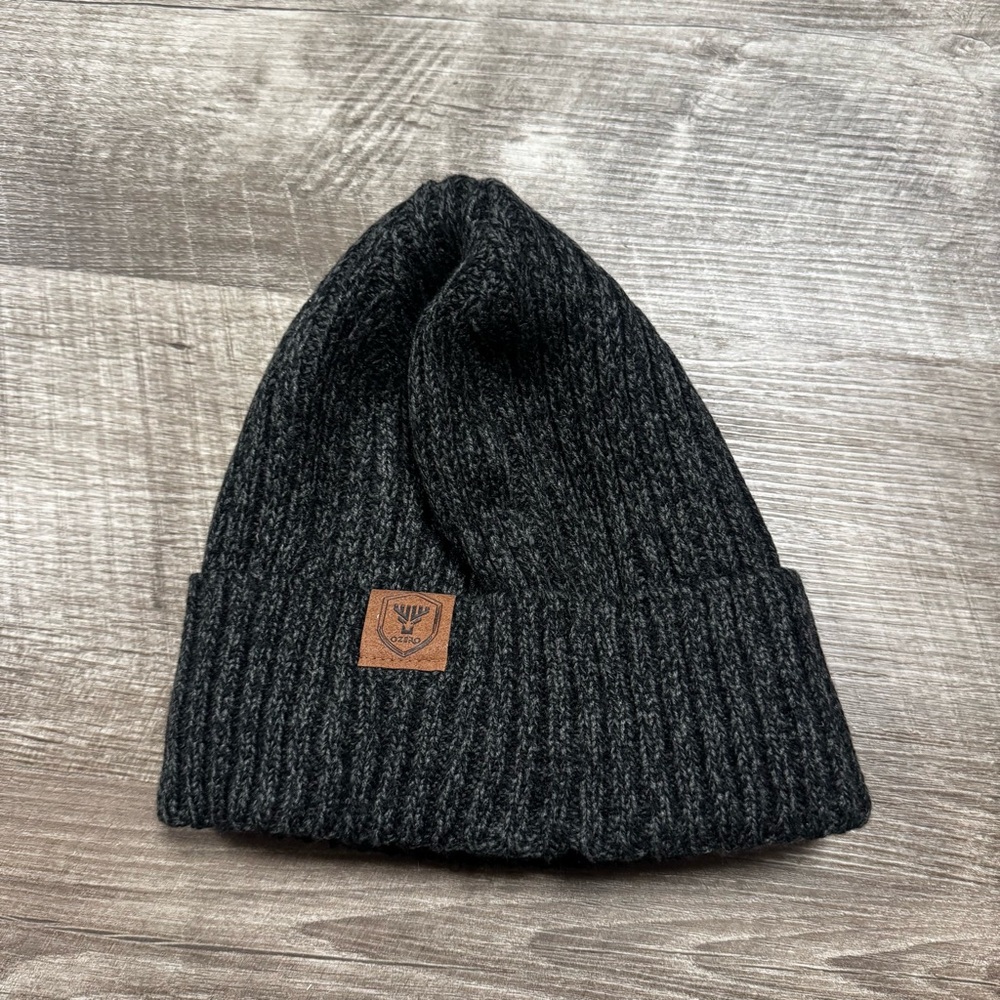 Ozero Black Fleece Line Beanie